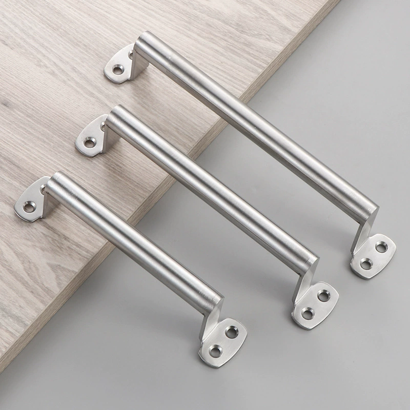 Stainless steel handle double open door handle equipment handle security door large aluminum alloy door handle