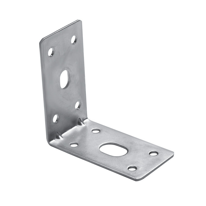 Thickened corner code 90 degree right angle fixed triangle iron bracket connection piece reinforcement hardware layer board support furniture accessories