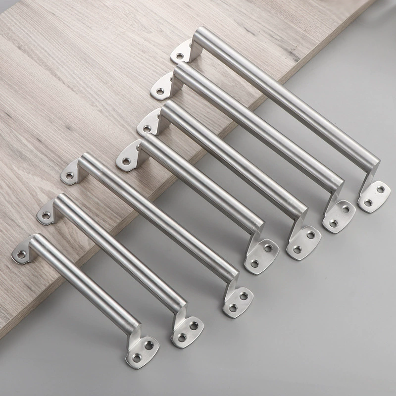 Stainless steel handle double open door handle equipment handle security door large aluminum alloy door handle