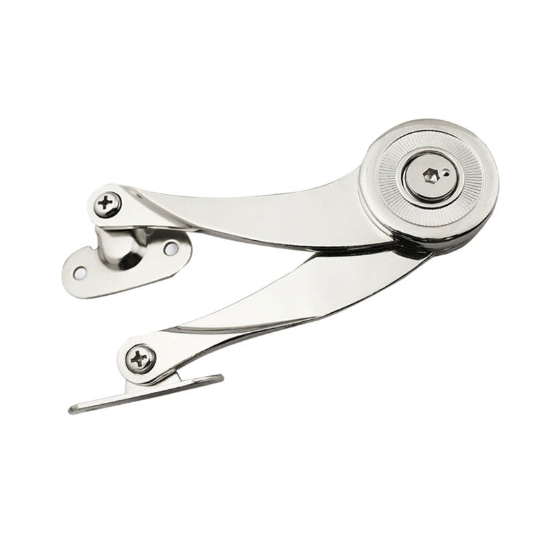 Hardware accessories, cabinets, heavy-duty furniture, adjustable knife type, S-shaped flip up and down, aluminum alloy, adjustable support rod