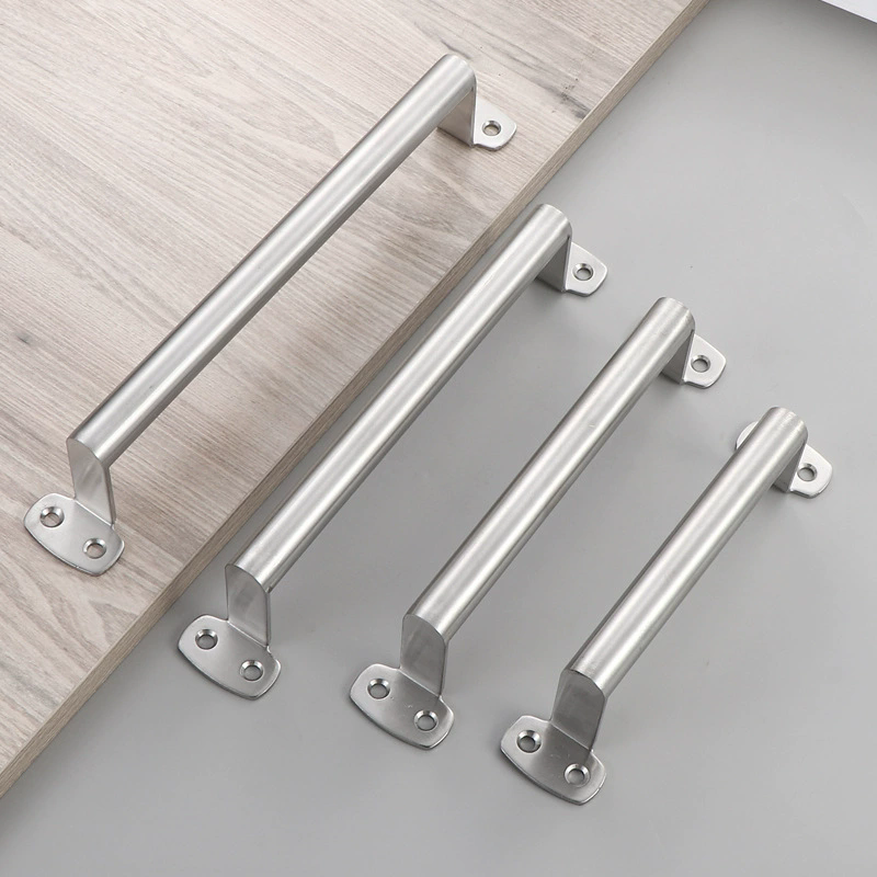 Stainless steel handle double open door handle equipment handle security door large aluminum alloy door handle