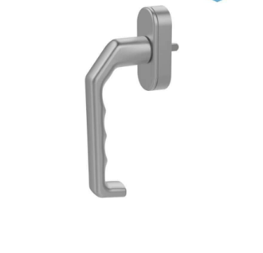 Thickened plastic steel inner window drive handle, swing window handle lock, sliding door and window lock buckle, rotating handle accessories
