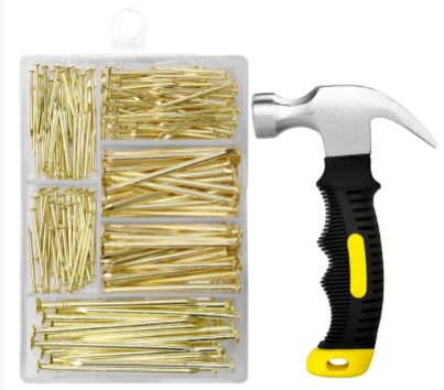 5 specifications 350pcs hanging nail combination