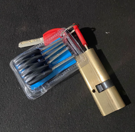 Pure copper lock core