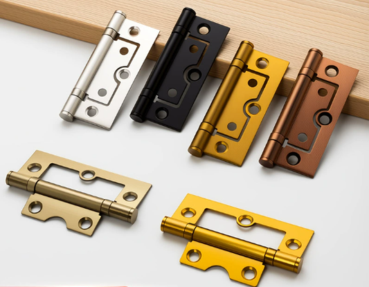 Aluminum alloy hinges for doors and windows