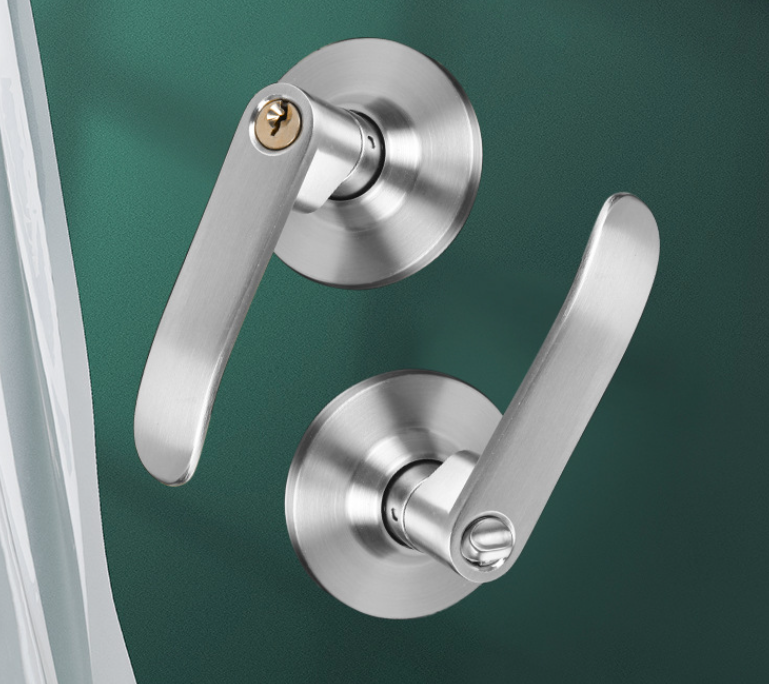 Aluminum alloy door lock