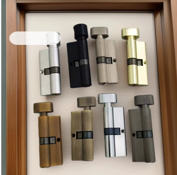 Copper lock core handle