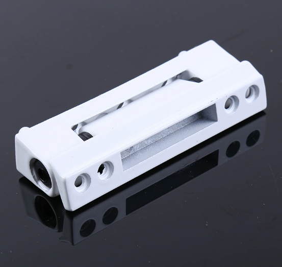 Aluminum alloy doors and windows with internal hinges