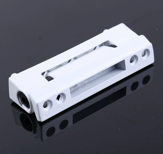 Aluminum alloy doors and windows with internal hinges