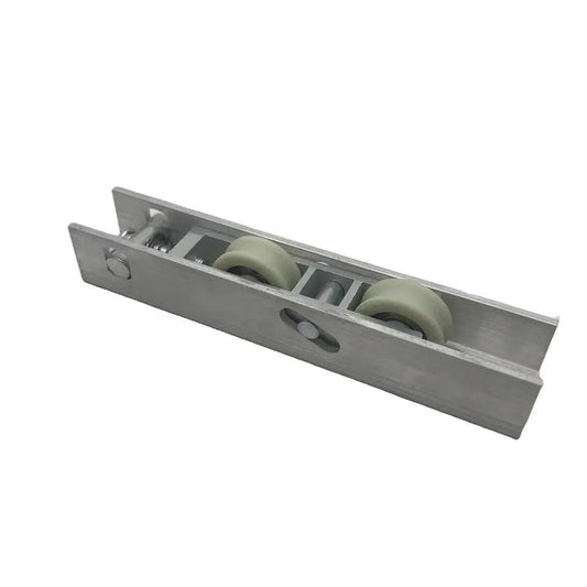 New silver door and window sliding rails