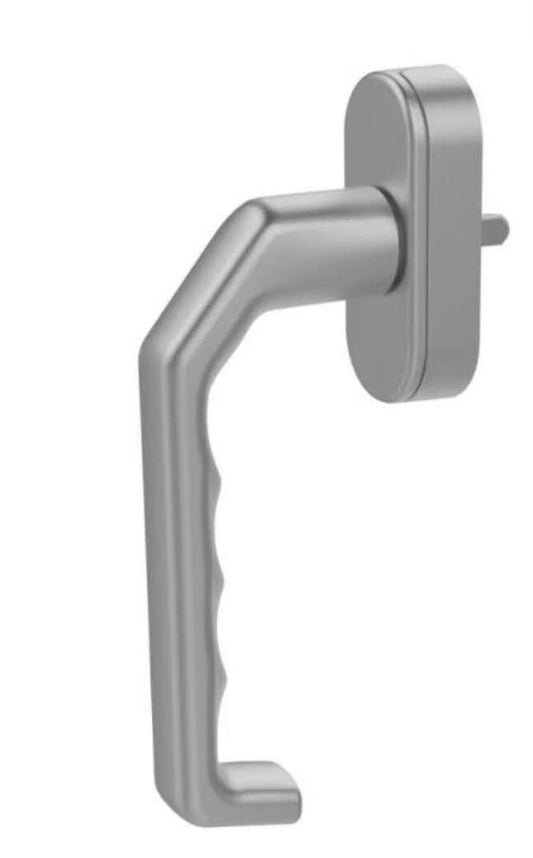 Thickened plastic steel inner window drive handle, swing window handle lock, sliding door and window lock buckle, rotating handle accessories