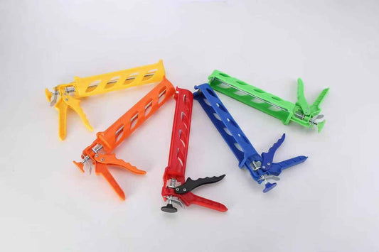 Glass glue gun with 300ml cylindrical power assisted aluminum alloy pressing gun for glass glue universal