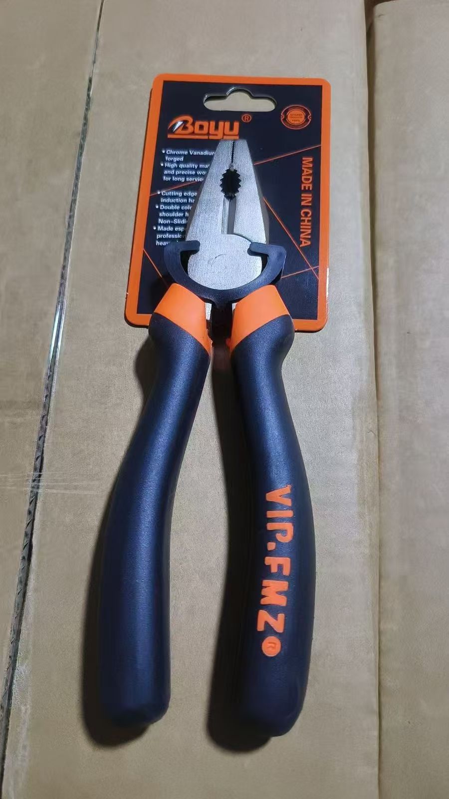 45 # steel multifunctional wire pliers, labor-saving tiger pliers, industrial grade flat pliers, 8-inch hand pliers