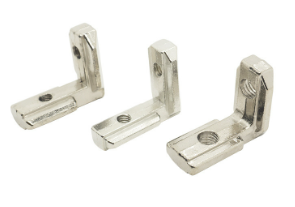 Corner groove connector