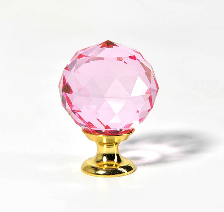 30MM silver base pink