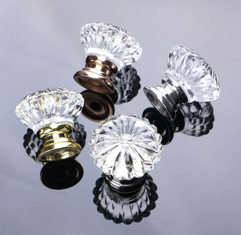 Acrylic crystal transparent handle for hardware accessories