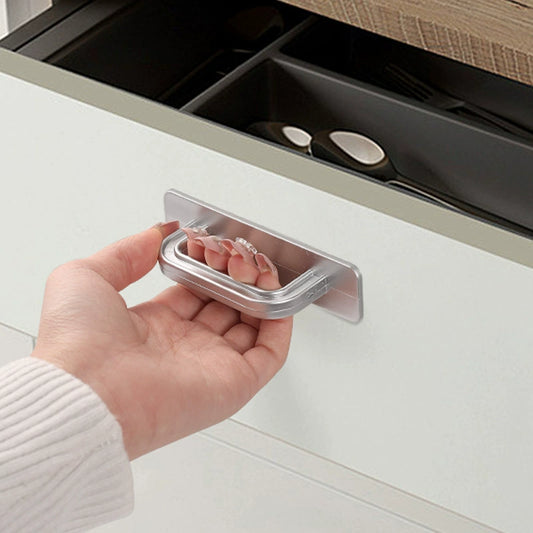 Door and window handles, non perforated sliding door handles, wardrobe drawers, cabinet doors, glass door handles, simple and exposed handles