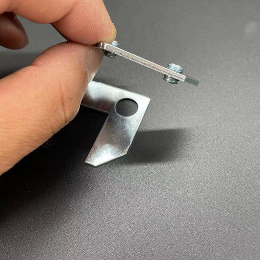 Aluminum alloy photo frame corner code thickened corner code aluminum alloy photo frame hardware accessories, tighten screws